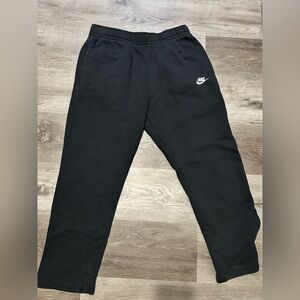 Nike Black Joggers with White Logo